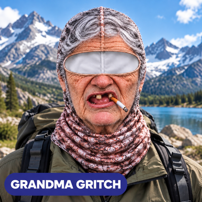Party Gear Old Man Ski Mask Balaclava