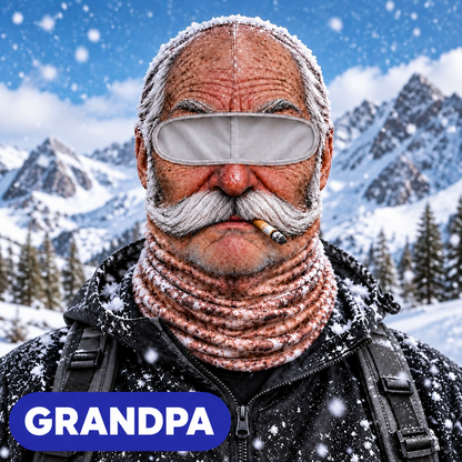 Party Gear Old Man Ski Mask Balaclava