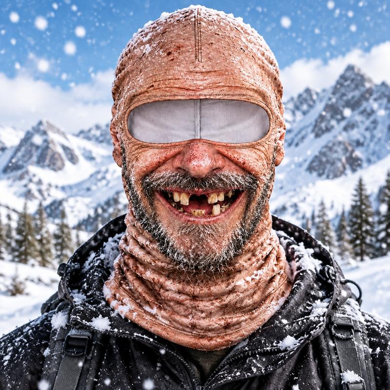 Party Gear Old Man Ski Mask Balaclava